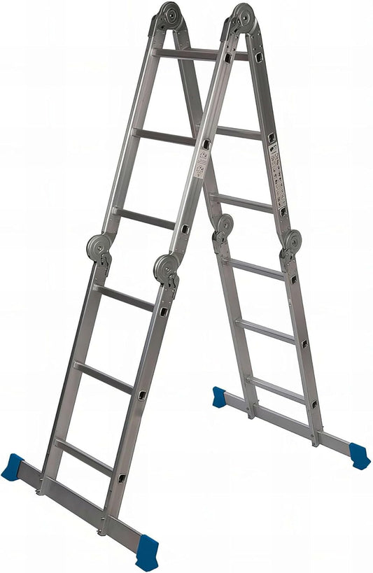 Silverline 953474 Multifunctionele Ladder met Platform 3,6m 12-Loopvlak