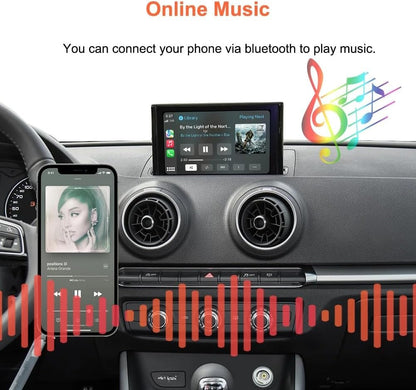 CarPlay Draadloze Android Auto Adapter – Retrofit Kit – Smartphone Interface – Multimedia Interface – MIB Systeem Upgrade – Draadloos Verbinden – Reverse Camera Ondersteuning