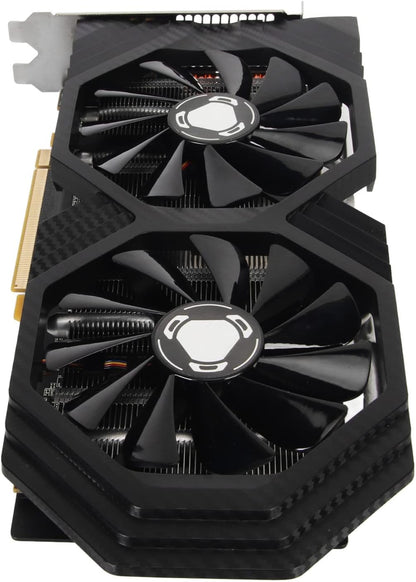 RX 590 Gaming Grafische Kaart - 8GB GDDR5, 8000 MHz, PCI Express 3.0 X16, 256 Bit, 3 X DP, 1 X HDMI, 1 X DVI, 8 Pin, Gaming Videokaart voor Computer PC