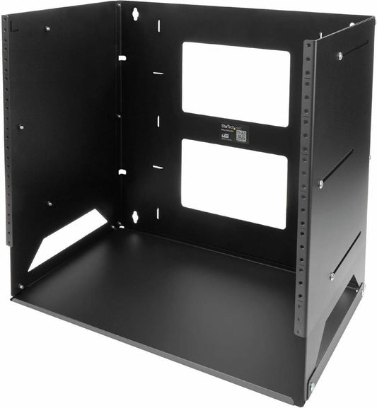 Serverrack 8U – Wandrack, Netwerkrack, Open Frame Rack, Wandmontage Rack – Verstelbare Diepte 30,0 Tot 45,7 Cm – Ingebouwd Schap 30 Cm