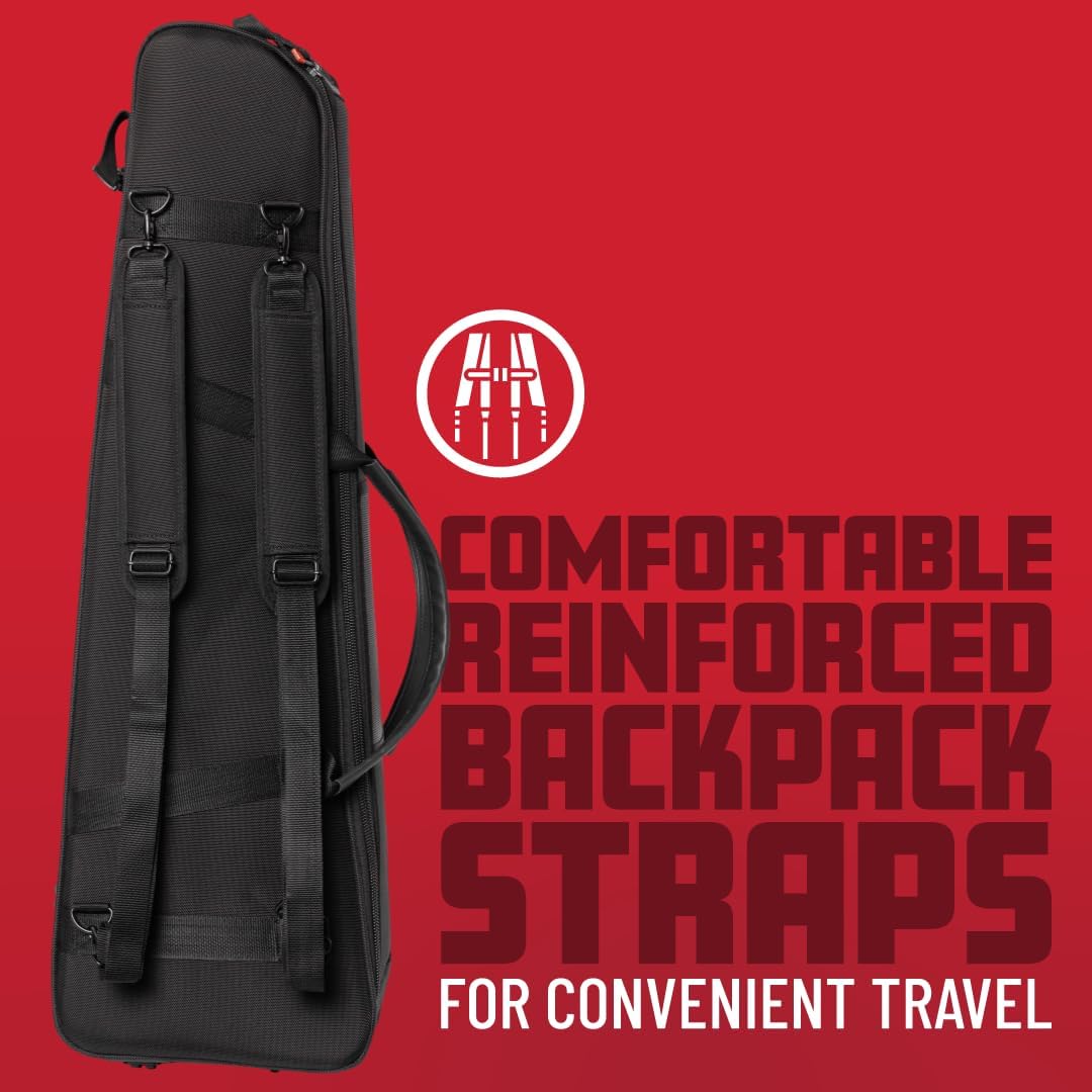 Gator Cases Allegro Series Pro gigbag voor trombones met en zonder kwartventiel, zwart (GBPB-TROMBONE)