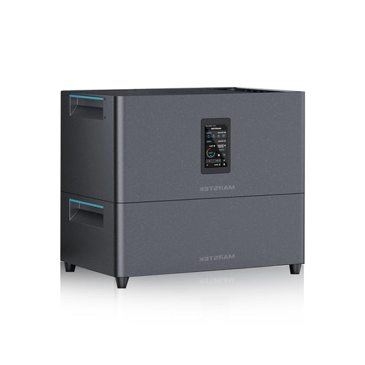 ECO-WORTHY Marstek Jupiter C+ Balcony Power Station with Memory 5.12 kWh 2400 W PV Input (4 MPPT), 800 W Power Supply Plug & Play for Roof, Home, Balcony, Garden - QUORE