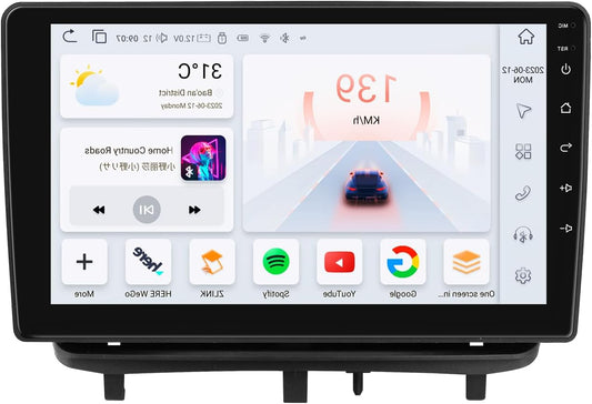 Android 13 car radio 9 inch touch screen 8-core for Opel Corsa D 2007-2012 WiFi Wireless Android Car&Wireless Carplay Bluetooth WiFi 4G GPS RDS AM/FM - QUORE