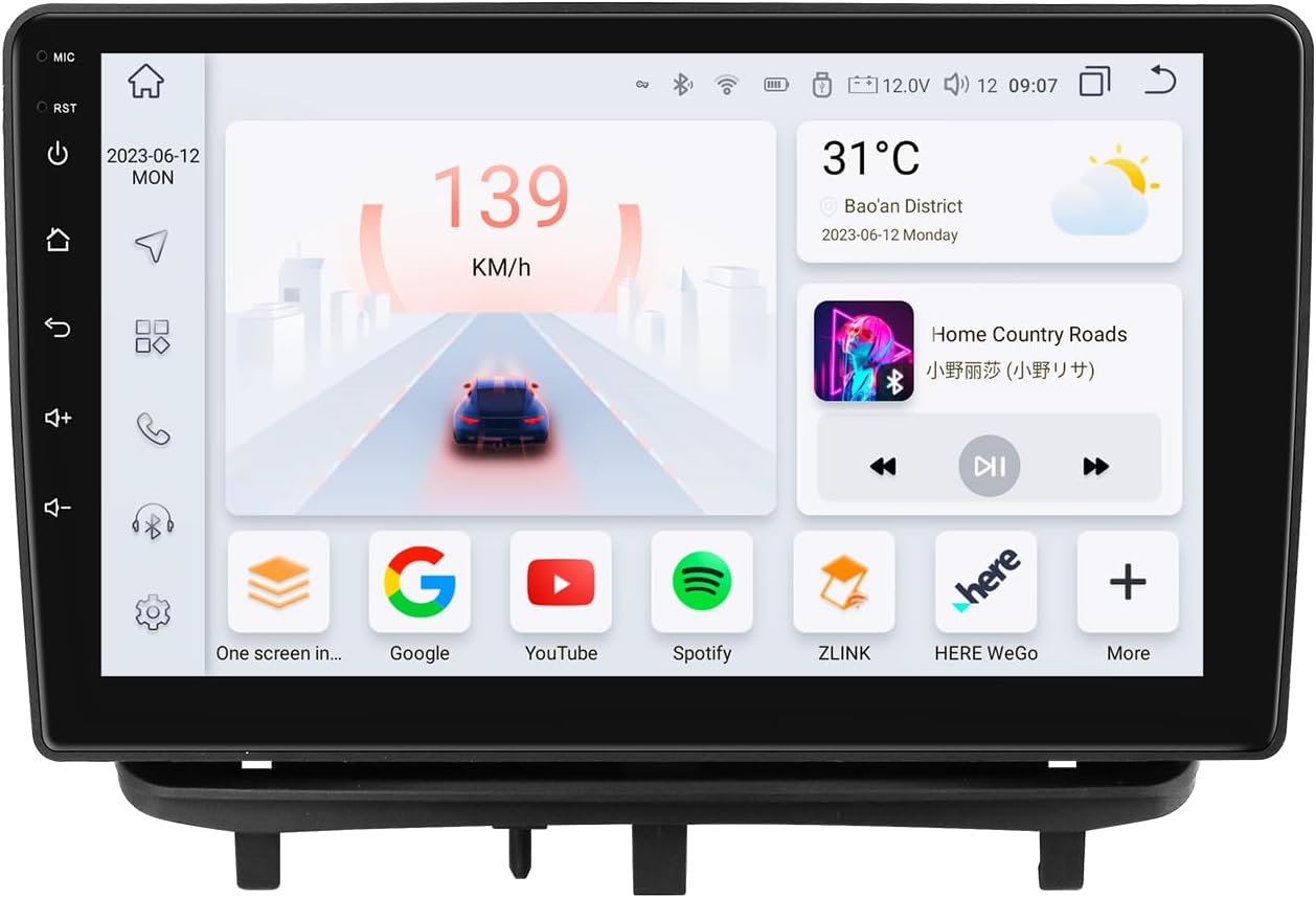 Android 13 autoradio 9 inch touchscreen 8-core voor Opel Corsa D 2007-2012 WiFi Wireless Android Auto & Wireless Carplay Bluetooth WiFi 4G GPS RDS AM/FM