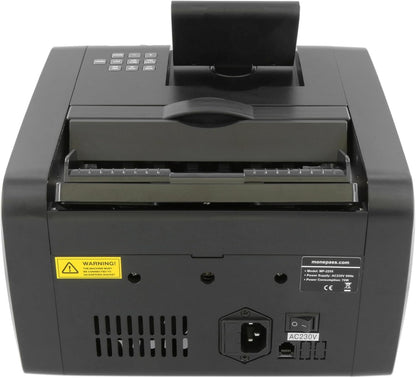 Bankbiljettenteller Met Waardebepaling – Bankbiljetteller – Biljettenteller – Geldteller – Telmachine Voor Gesorteerde Bundels – 5-Voudige Detectie UV/IR/MGI/MGT/2D – Tot 1000 Biljetten Per Minuut