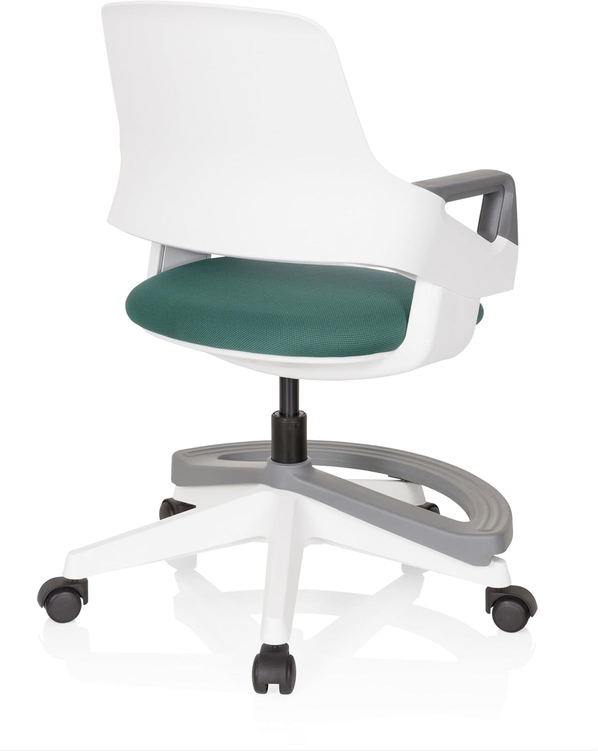 hjh OFFICE Kinder bureaustoel KID FLEX Stof Petrol