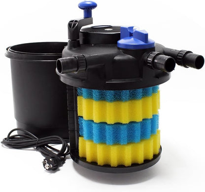SunSun CPF-5000 set - tot 8000l - UVC 11W - NEO8000 pomp slang vijverfilterset