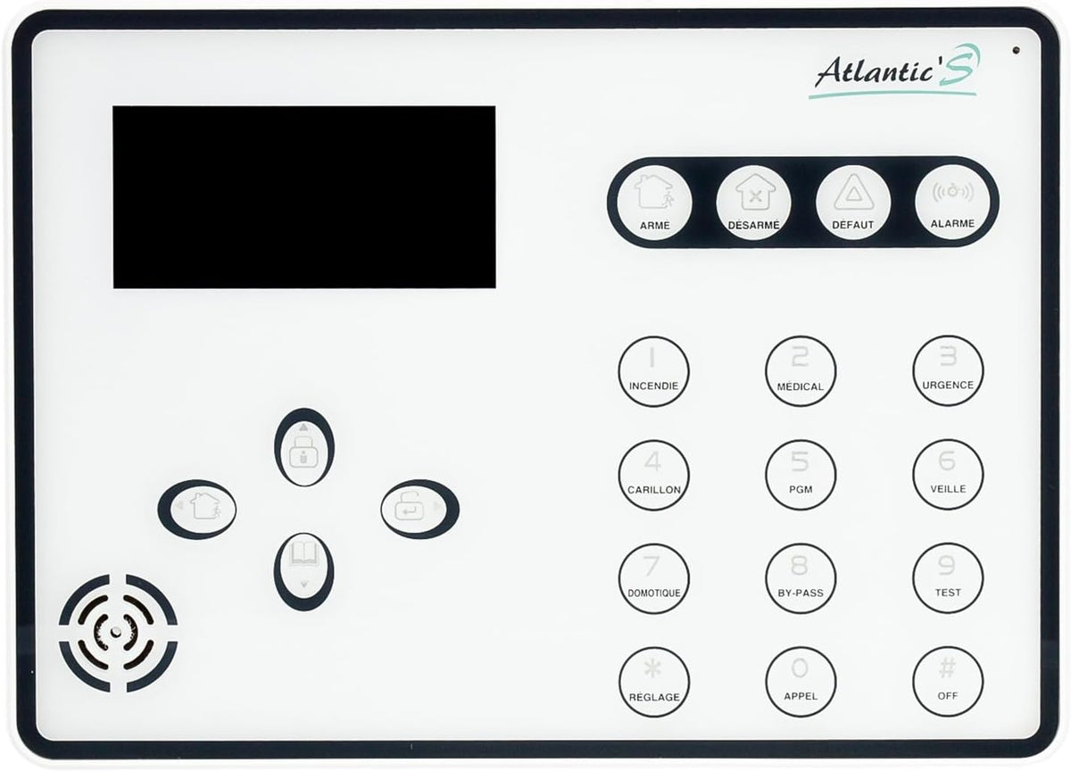 Atlantic'S ATEOS GSM Alarm - Kit 4 (MD-334R)