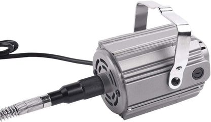 Draaigereedschap – Multifunctioneel Gereedschap – Flexibele As – Boormachine – Slijpmachine – 780W Motor – Instelbare Snelheid & Voetpedaalbediening - QUORE