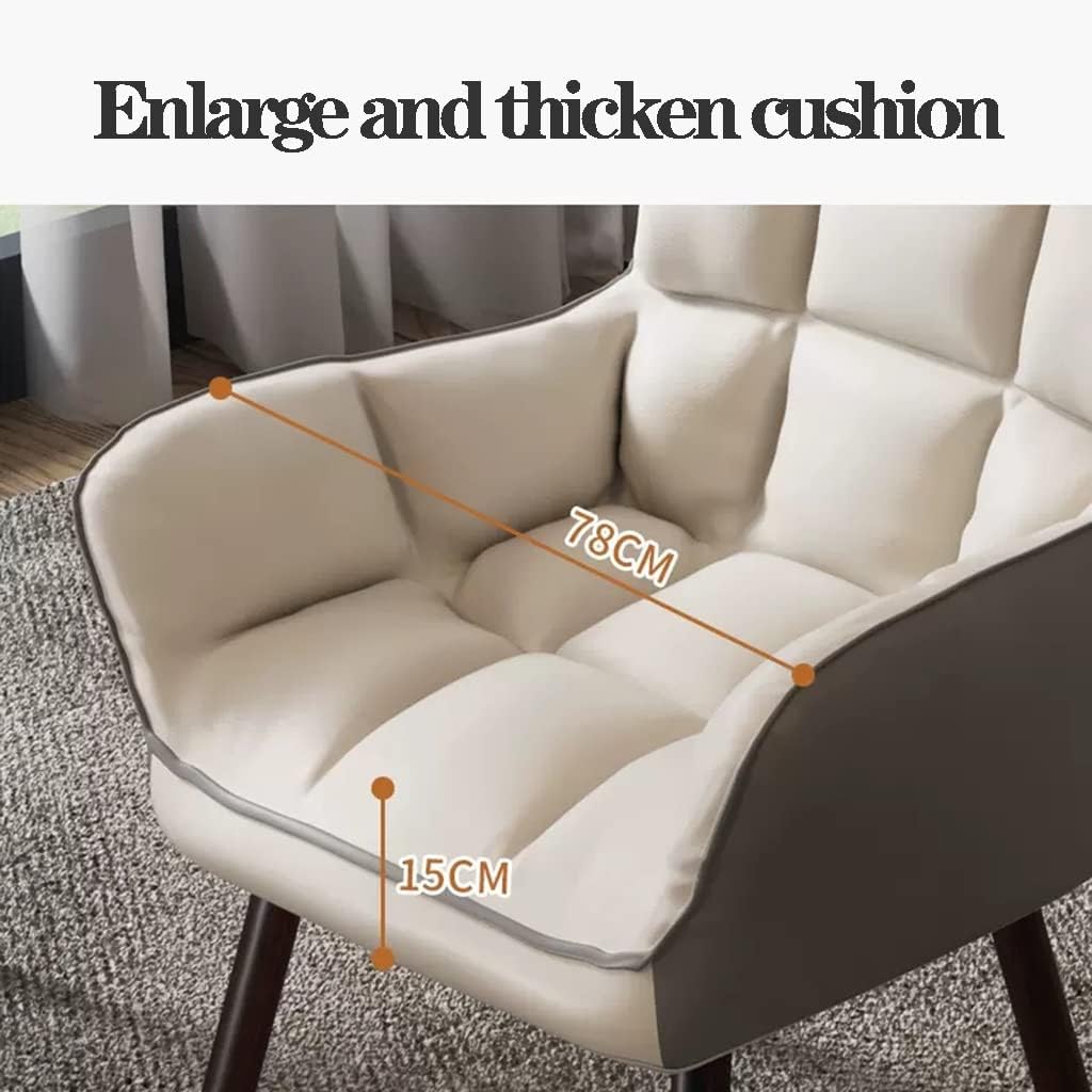 Fauteuil – Zetel – Lounge Chair – Relaxstoel – Inklapbare Stoel – Fluwelen Bekleding – Inclusief Poef – Stevig Stalen Frame – Ruime Opbergtas