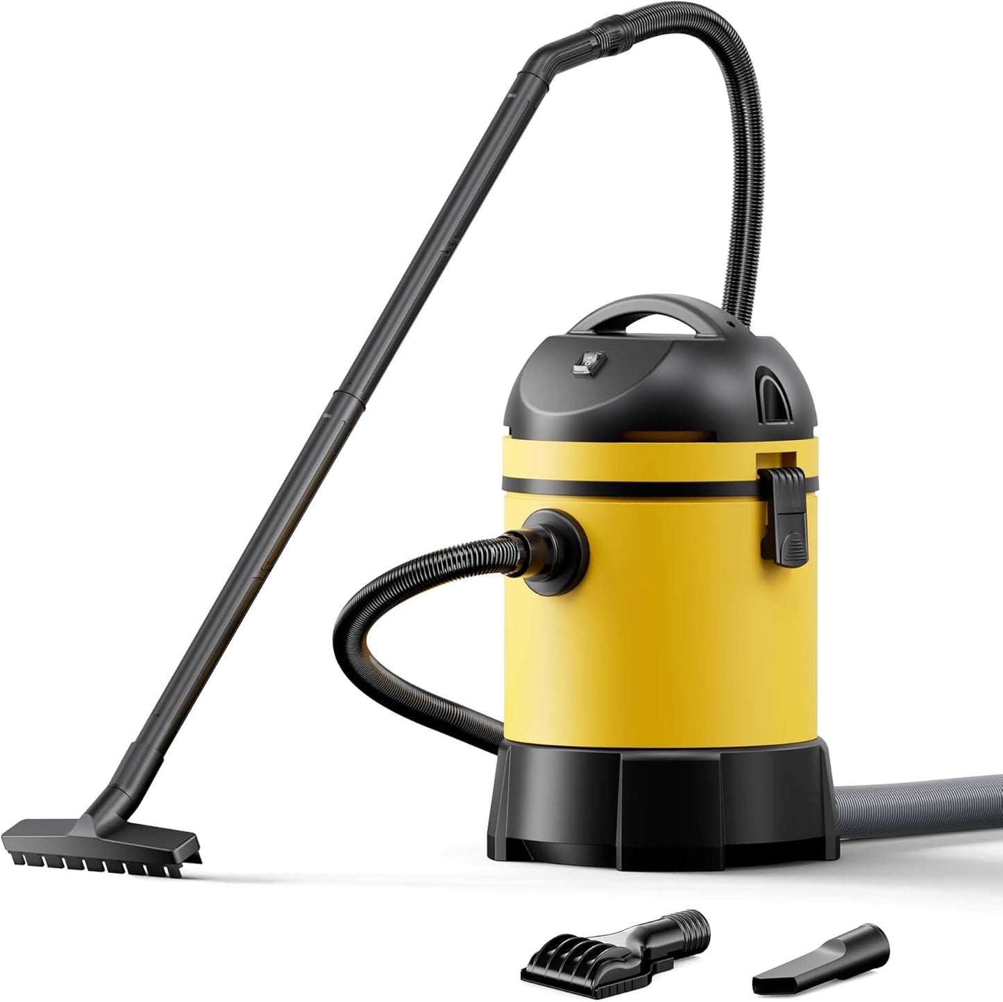 Wiltec vijverstofzuiger 1400 W motor nat droog stofzuiger voor vijver en zwembad 30 liter capaciteit bodemzuiger automatisch leegmaaksysteem