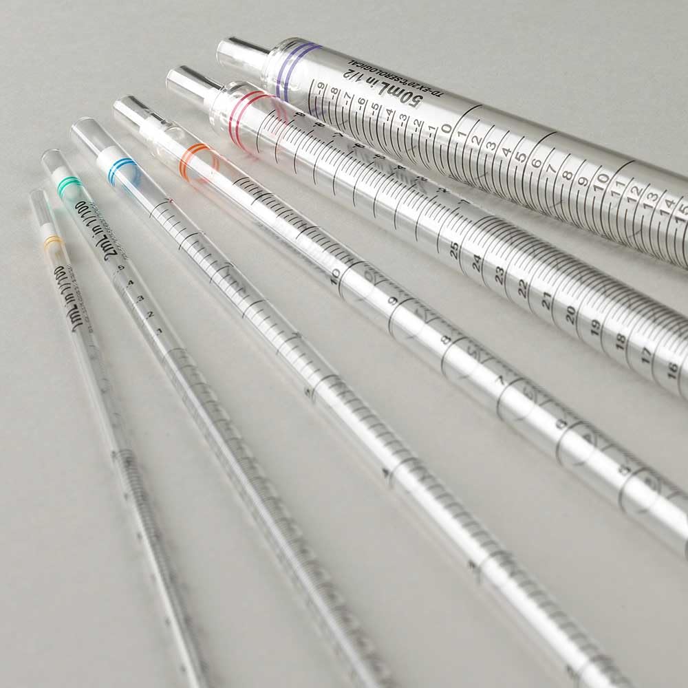 Serologische Pipet – Pipet – Laboratoriumpipet – Meetpipet – Wegwerppipet – 1 Ml – Steriel En Individueel Verpakt – Polystyreen, 275 Mm, Standaard Tip