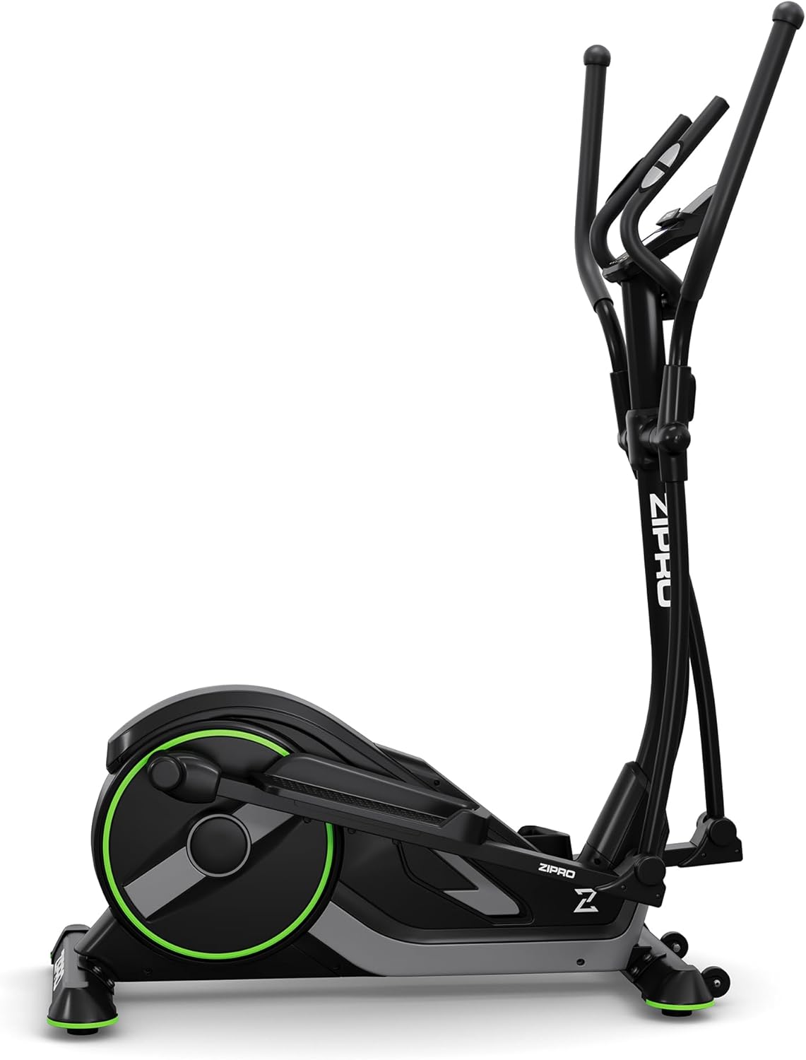 Zipro Ellipse Trainer Wave Ellipse Trainer, Up to 120 kg, Home Cross Trainer Cardio Training Device, Exercise Machines, Exercise Bike, 32 Resistance Levels, Bluetooth, iPad Holder - QUORE