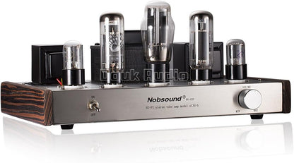 Nobsound HiFi-versterker EL34 Valve Tube Classic 2.0 Channel Stereo Single Ended Class A Power Versterker 12 W x 2