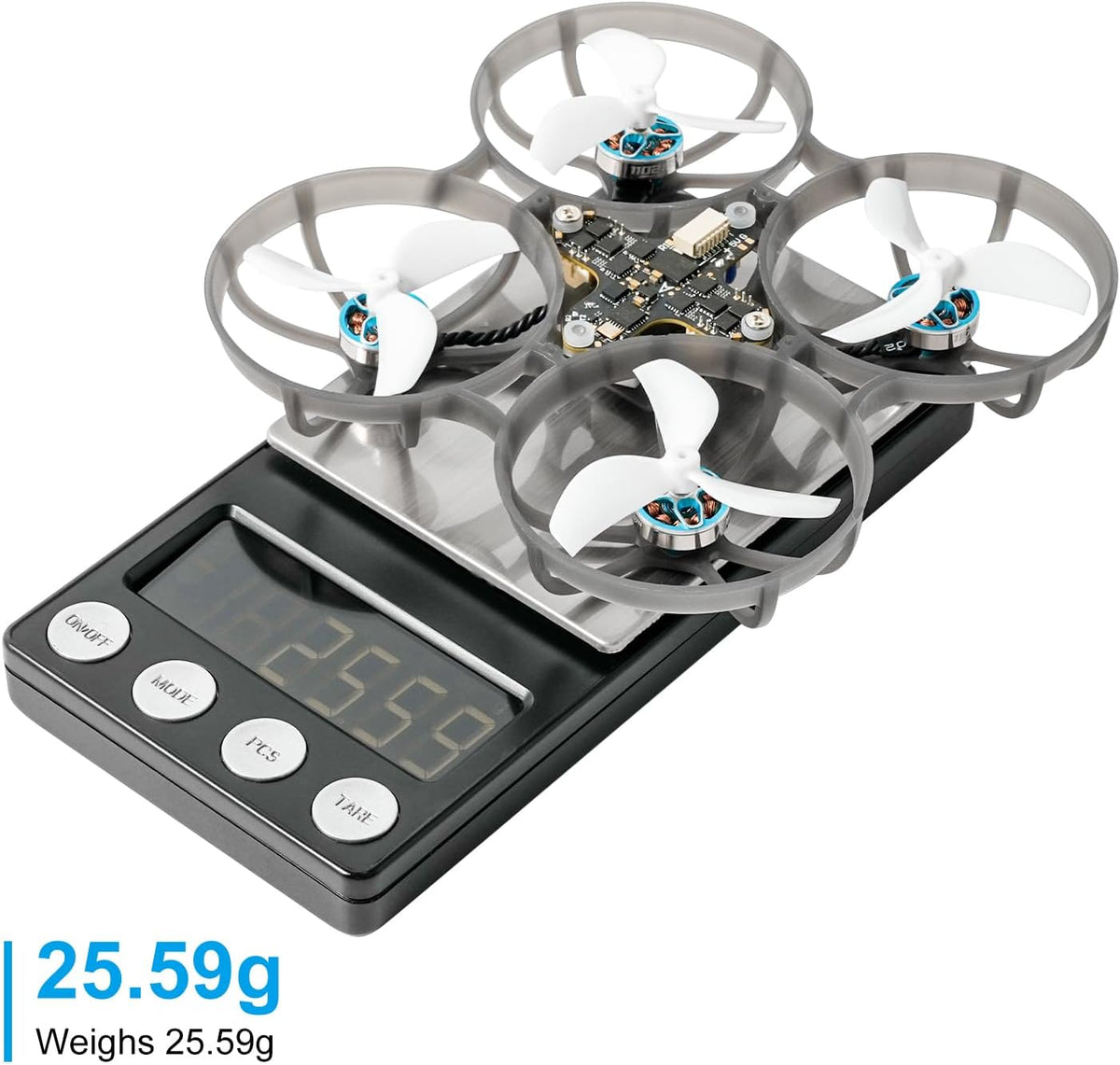 BETAFPV Meteor75 Pro Brushless Whoop Quadcopter met Matrix 1S 3IN1 HD FC, 1102 22000KV motor, 45 mm, 3-blad-prop, compatibel met O4 Air Unit voor FPV-filmmakers, liefhebbers, Flight Indoor Outdoor -