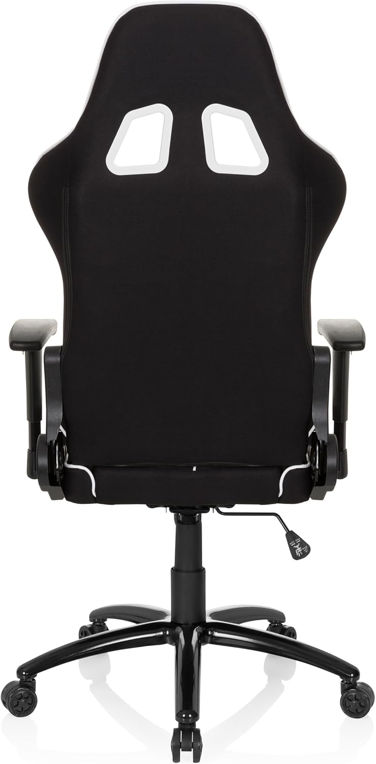 hjh OFFICE 729250 League Pro 729250 Chef-stoel met armleuningen, ergonomisch sportzitje, in hoogte verstelbaar