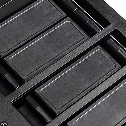 SilverStone 71062 SST-DS380 - Case Storage Mini-ITX computerbehuizing met voordeur, 8x 3,5" HDD hot-swap sleuven, zwart