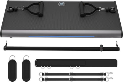 G1i Smart Home Gym – High-quality strength training equipment with 150 kg resistance, 75 levels, smart bar, app control and complete accessory set - QUORE
