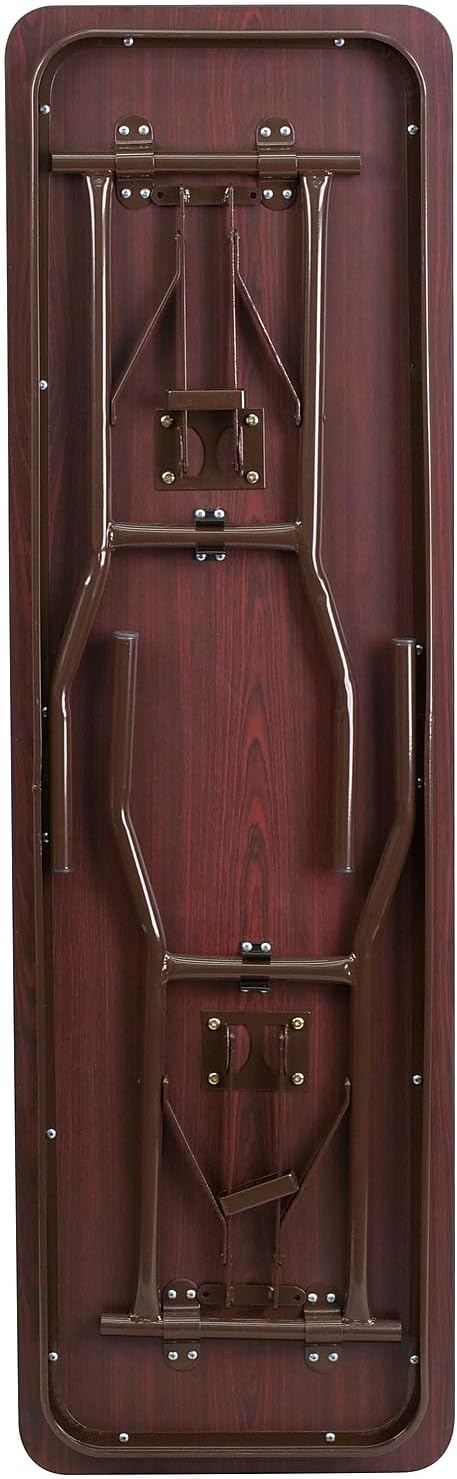 Flash Furniture 5-voet mahonie melamine laminaat vouwtafel 18 'x 60'