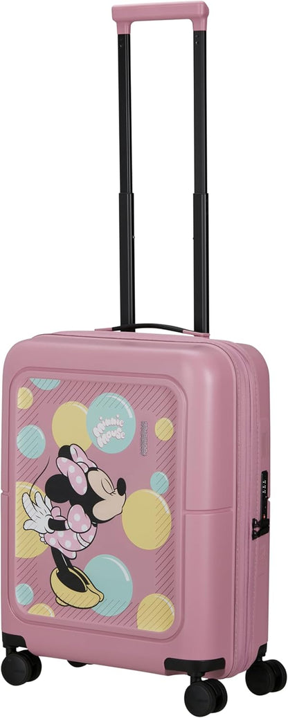 American Tourister Dashpop Disney - Spinner S, verwisselbare handtas, 55 cm, 41/47 L, meerkleurig (Minnie Bubbles)