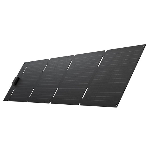 EF ECOFLOW 60W Portable and Foldable Solar Panel, 25% High Efficiency N-Type Solar Cell, IP65 Waterproof and Dust Resistant, Designed for Camping, Backpacks, SUVs and Minivans - QUORE