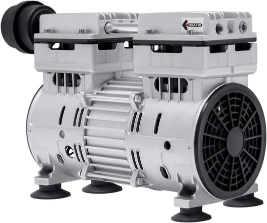 Vacuümpomp – Olievrije Pomp – Industriële Vacuüm Pomp – Laboratorium Pomp – Automatisering Pomp – Krachtige Koperen Motor – Stil & Duurzaam Aluminium