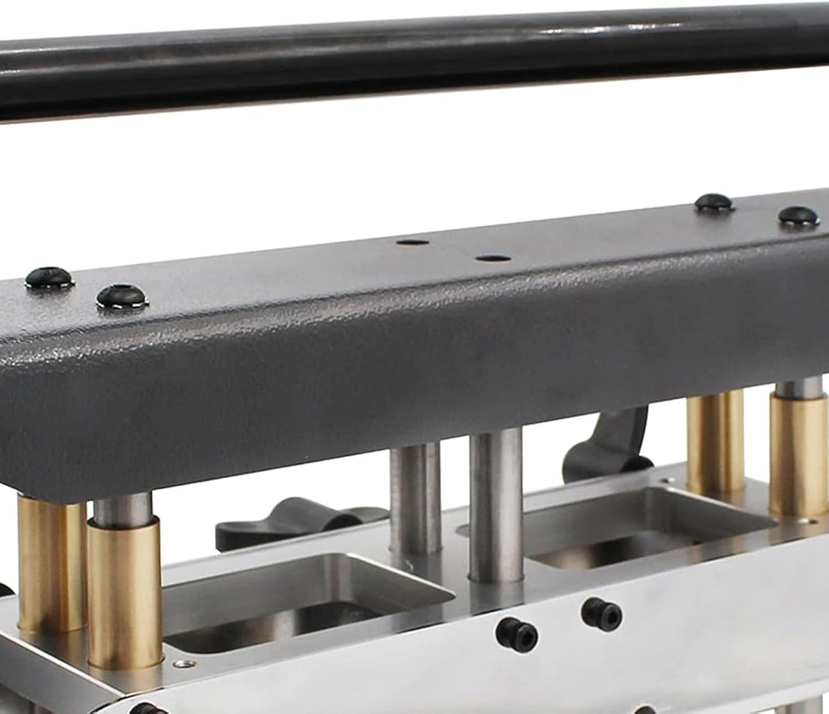Randrollerbuiger met Drie Stations, voor 0 Tot 90 ° Buigen van Metalen Dakmaterialen, Metalen Buiggereedschap met V-vormige Rol, Handgreep van Aluminiumlegering,Metalen Buigmachine