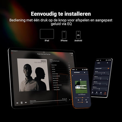 Fosi Audio S3 HiFi-muziekstreamer Digitaal-voorversterker, AK4493SEQ DAC Wi-Fi 6 Bluetooth 5.3, met XLR gebalanceerd/optisch/sub-uitgang/HDMI eARC, AirPlay 2 Spotify Connect Tidal, 5-bands EQ