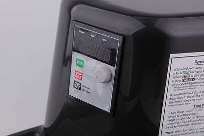 Airgoo Töpferscheibe Keramische Klei Machine Aardewerk Wiel AG-60 250W Elektrische Machine met Onafhankelijk Pedaal DIY Keramiek Vormgereedschap Keramische Wiel Machine