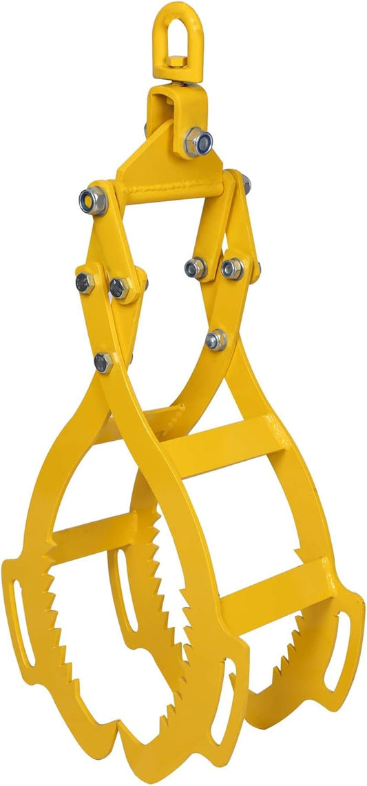 Wiltec professionele bosbouwtang voor stammen tot 720 mm, boomtang voor boomstammen tot 1500 kg, hijstang met 4 klauwen, handpaktang als boomhaak voor boswerkzaamheden, boomhaak als paktang voor hout