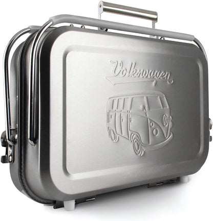 BRISA VW Collection Volkswagen T1 Bus Transporter Draagbare BBQ Grill - Roestvrij staal