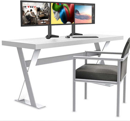 HFTEK 3-voudige Monitor TV Desk Mount Tafelbeugel houder voor schermen van 15 tot 27 inch - VESA 75/100 (MP230C-N)