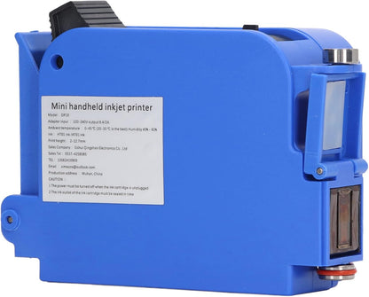 Inkjetprinter, 25W 4-core CPU USB-contact Opladen HD LED-aanraakscherm Draagbare Inkjetprinter 100-240V Betrouwbare Prestaties voor Kunststof voor (EU-stekker)