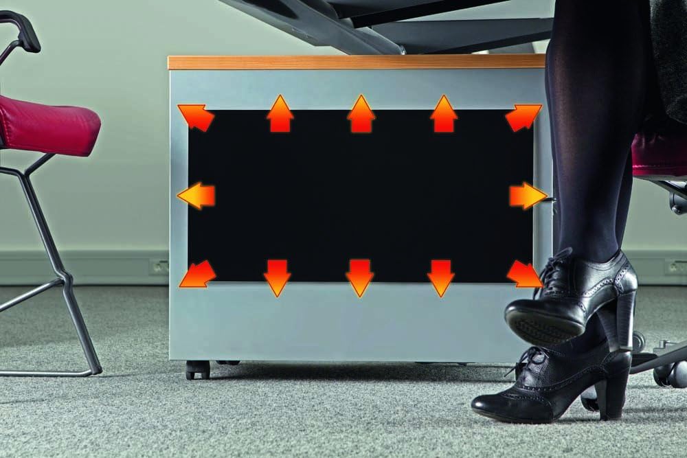 thermo 3148048 infrarood warmteplaat, 200 x 700 mm, 230 V, 40-115 W, 90 °C veiligheidsthermostaat, Made in Germany