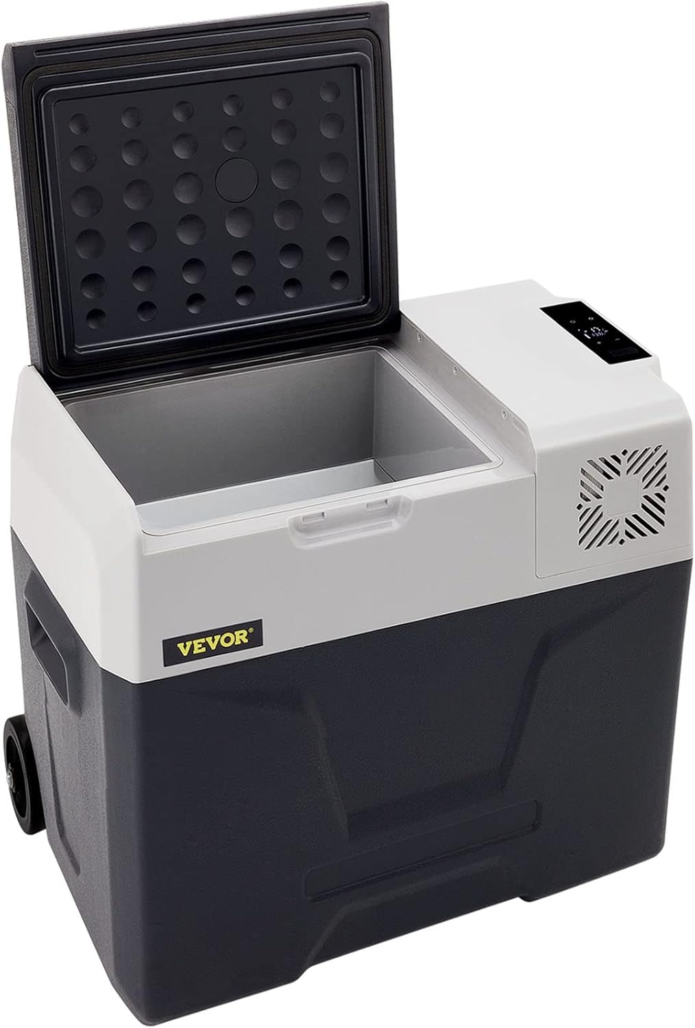 Autokoelkast 50 liter – Compressorkoelbox, Draagbare koelkast, Mini koelkast, Reiskoelkast – -20 °C tot 20 °C – 12/24 V DC en 220 V AC