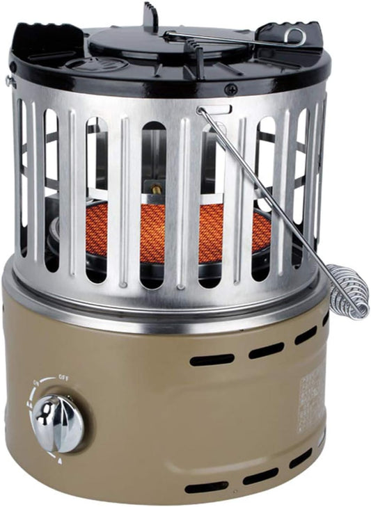 Thuis Multifunctionele Mini Heater, Outdoor Draagbare Vissen Snelverwarming Patio Kachel voor Aardgas/Vloeibaar Gas, A