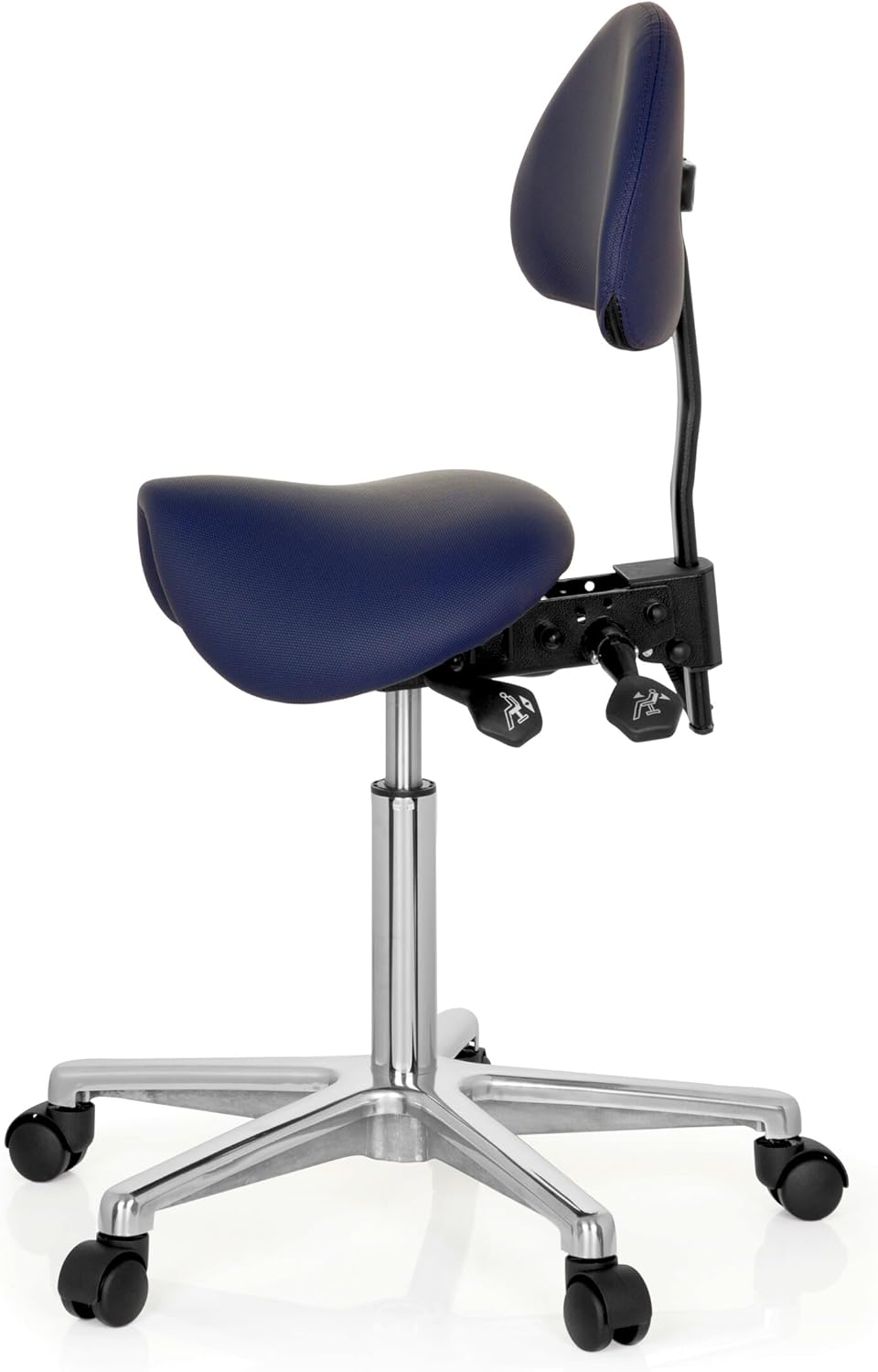 HJH Office 608910 Bureaustoel Studio, blauw