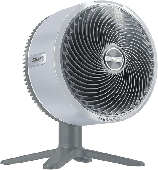 Shark FlexBreeze TableMate Snoerloze Ventilator Binnen & Buiten, Tot 24 Uur Gebruikstijd, Hoge Snelheid Koeling, 20 m Bereik, Stil & Duurzaam, 5 Snelheden, Oscillatie, Afstandsb., Wintermist FA150EU