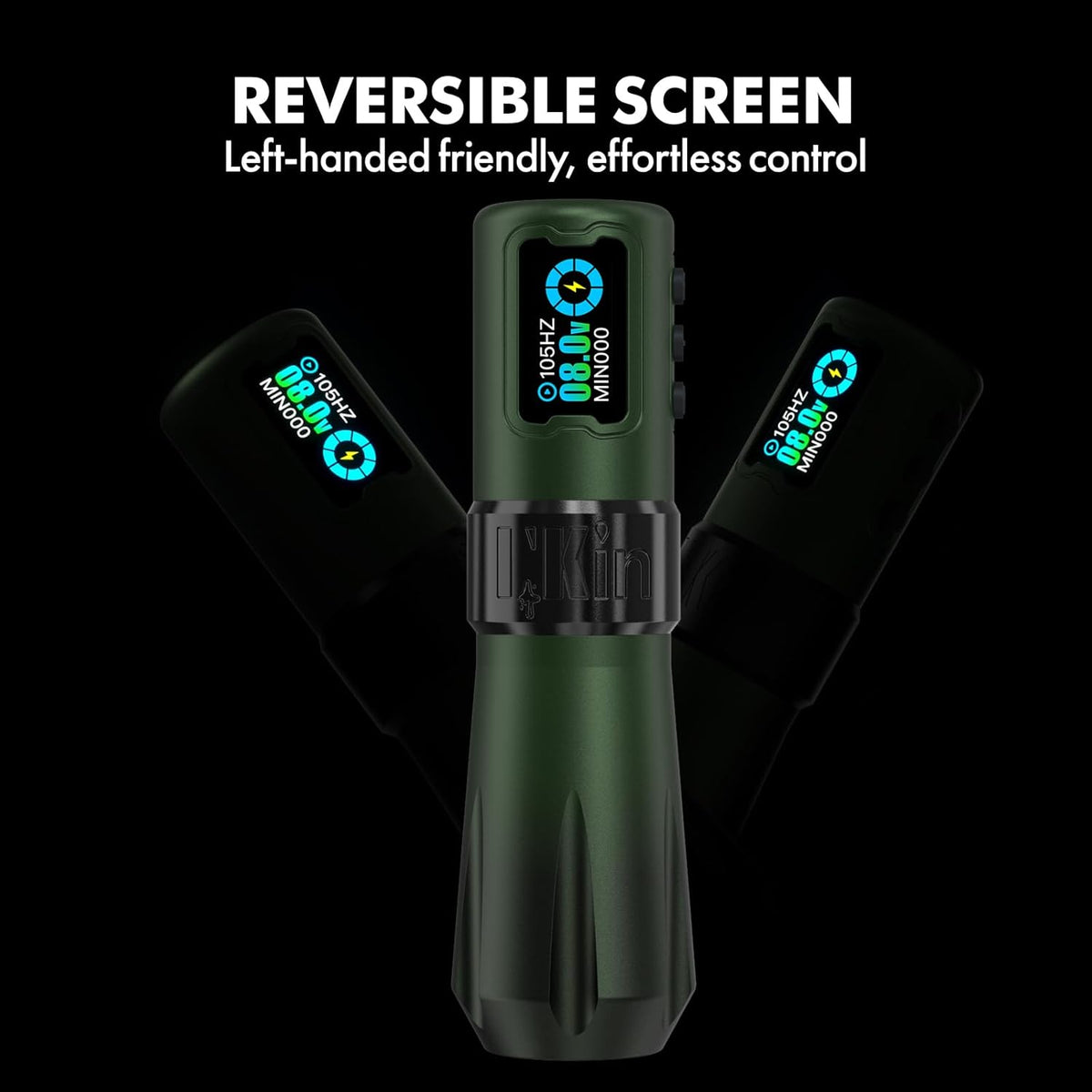 Draadloze Tatoeagemachine – Tattoo Pen – Tatoeëerstift – Tattoo Gun – Tatoeëermachine – 4,0 mm Slaglengte – Borstelloze Motor – 39 mm Grip – 2x 1600 mAh Batterijen