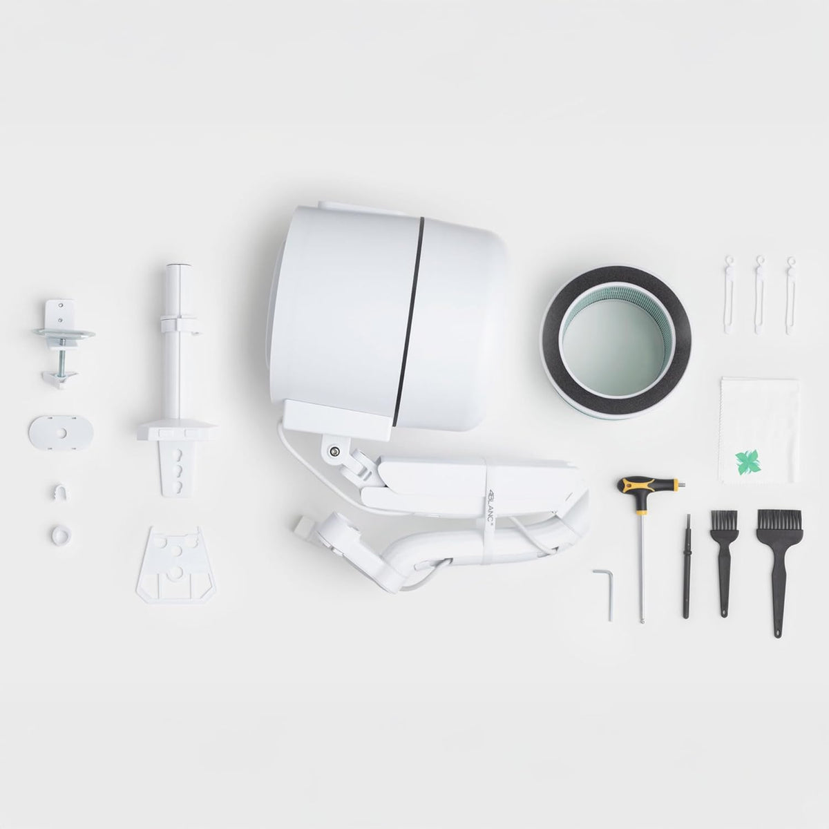 Stofverwijderaar – Nagelstofafzuiger – Nagelafzuiger – Manicure Afzuiger – Nageltafel Afzuiging – HEPA 12-Filter Van 10.000 Cm² – UV-Desinfectie