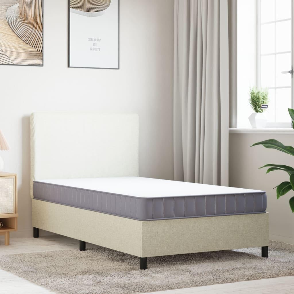 Schuimmatras – Eenpersoonsmatras – Eenpersoons Matras – Matras Schuimrubber – Foam Matras – Middelzacht – 100x200 cm – Afritsbare Wasbare Hoes