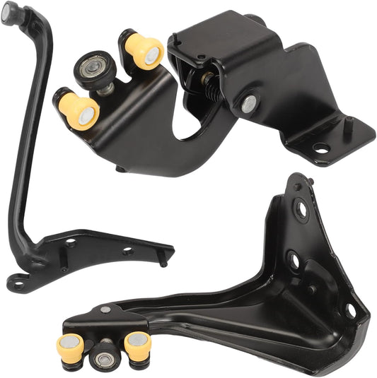1498207080 Deurrolset voor de rechterkant, compatibel met Jumpy II Expert II/Expert Tepee Scudo II, schuifdeurrol OE 1498209080 (zwart)