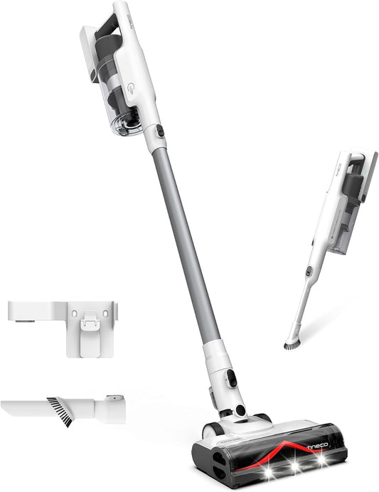 Tineco A30S Cordless Stick Vacuum Cleaner 160W 20000pa 60 min Run Time, Handheld Vacuum Cleaner with 1L Dust Container ZeroTangle Brush, Battery Vacuum Cleaner for Hard Floors, Pet Hair - QUORE