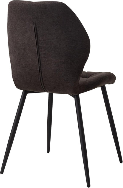 Eetkamerstoelset van 4 - Stoelen - Keukenstoel - Scandinavisch minimalistisch - Zwart
