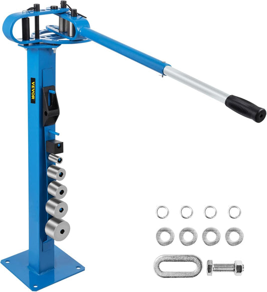 VEVOR YP 38 7 Buisbuigmachine, meerlaags, buisbuigmachine, telescopisch, 111 cm (44 inch), capaciteit van zacht staal: 1,27 x 3,5 cm, 1/4 x 1-15/16 inch