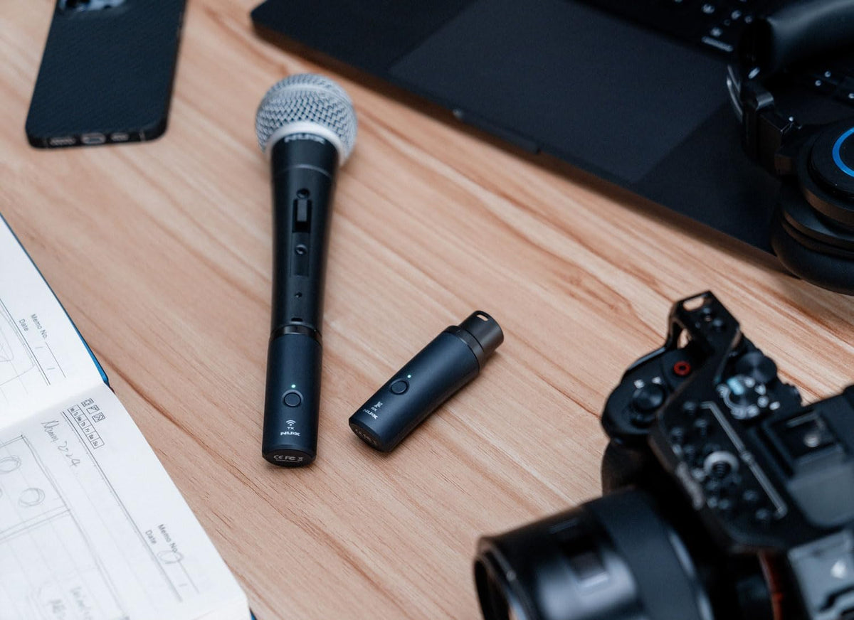 B-3RC Oplaadbare Wireless XLR Mic System 2,4 GHz