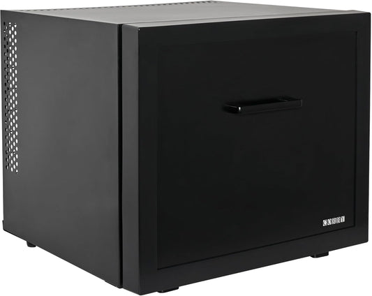 Corby Henley Minibar met laden, 45 liter, zwart, EU-stekker