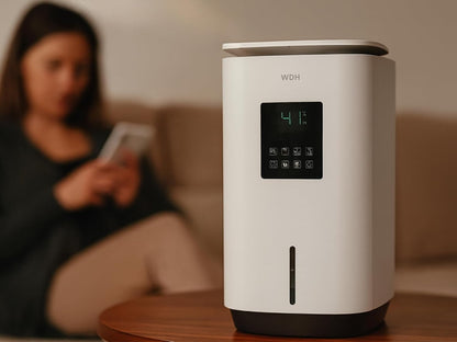 Aktobis WDH-SE2303 Luchtbevochtiger tot 800 ml/uur, wifi en aromavak (ook voor kalkwater)