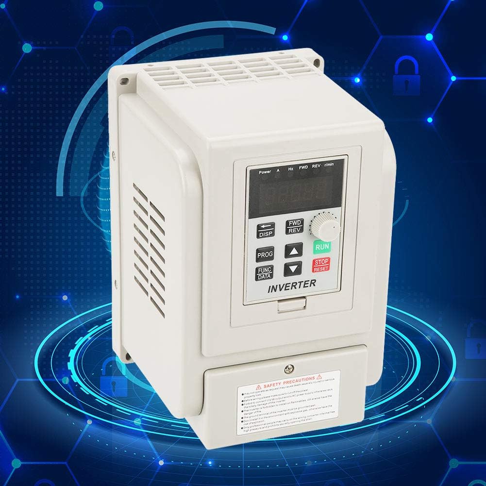 AC 220V eenfasige ingang 220V driefasige uitgang 4kW frequentieomvormer (VFD) universele snelheidsregelaar/invertermotor (Engelse versie) (4.0KW 20A L)