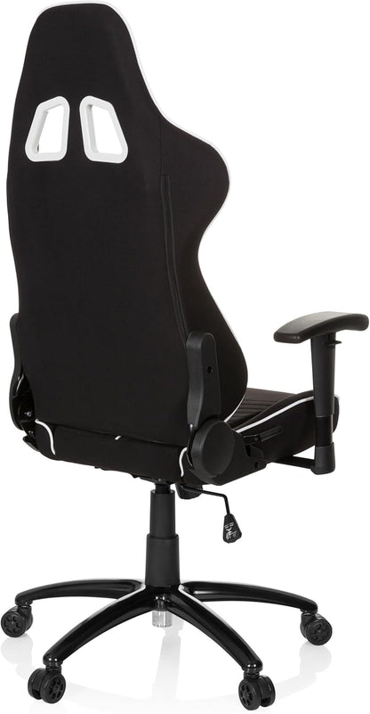 hjh OFFICE 729250 League Pro 729250 Chef-stoel met armleuningen, ergonomisch sportzitje, in hoogte verstelbaar